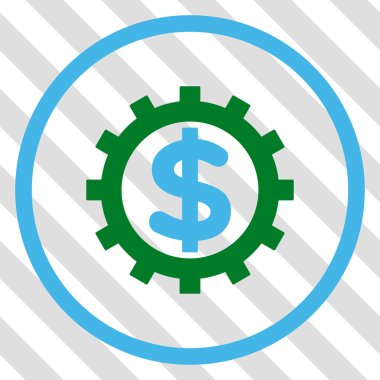 Finans sektöründe vektör simgesi