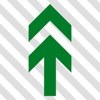 Yukarı Oklu Vektör Simgesi