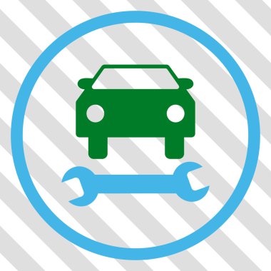 araba tamir vektör simgesi