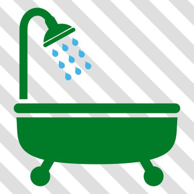 Duş Banyo vektör simgesi