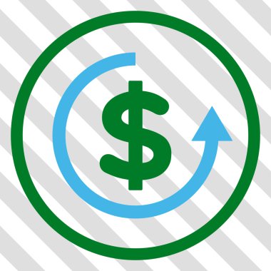 Geri ödeme vektör simgesi