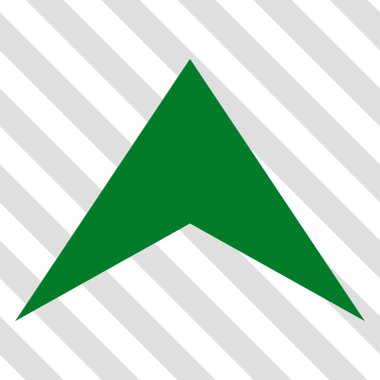 Vektör simge yukarı ok ucu