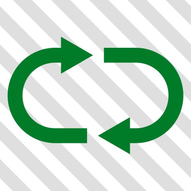 geri dönüşüm vektör simgesi