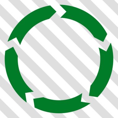 Dolaşım vektör simgesi