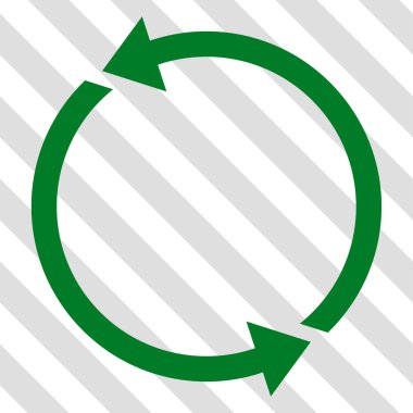 geri dönüşüm vektör simgesi