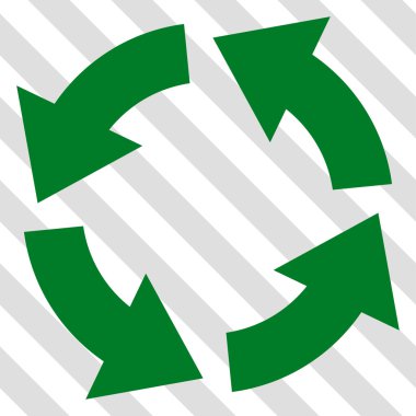 Dolaşım vektör simgesi