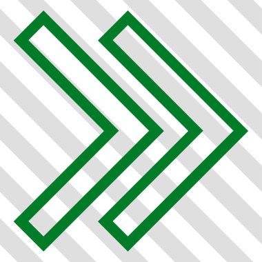 Üst karakter doğru vektör simgesi