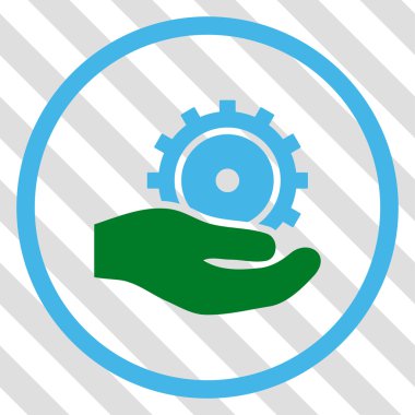 Geliştirme hizmeti vektör simgesi