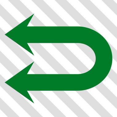 Çift sol ok vektör simgesi