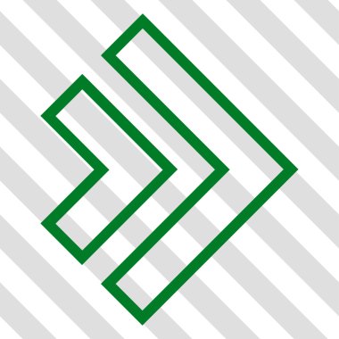 Yöne doğru vektör simgesi