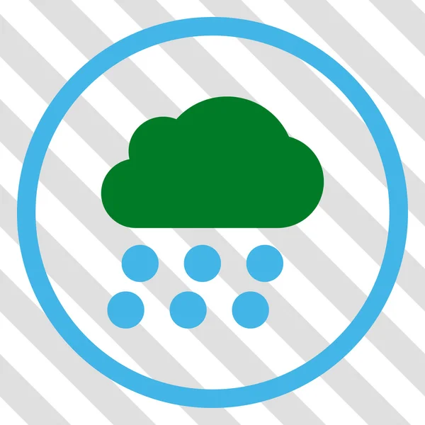 Rain Cloud Vector Icon — Stock Vector