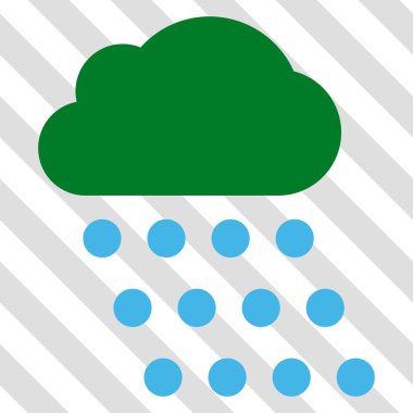 yağmur bulutu vektör simgesi