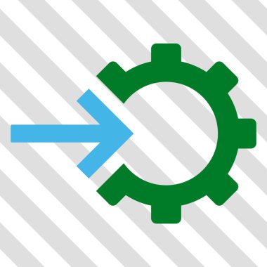 COG Tümleştirme vektör simgesi