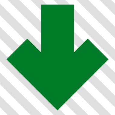 ok aşağı vektör simgesi