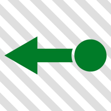 Sol vektör simge çekin