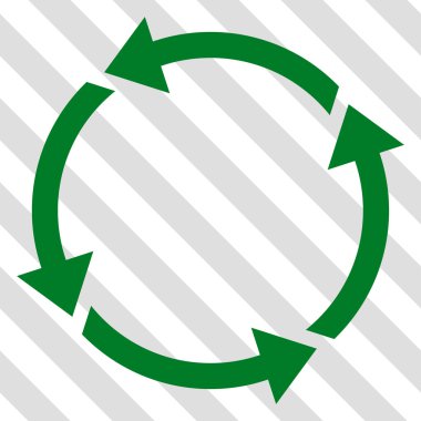 geri dönüşüm vektör simgesi