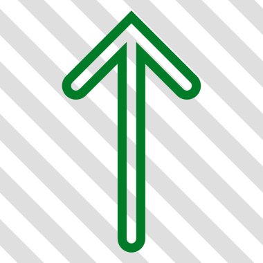 Yukarı Oklu Vektör Simgesi