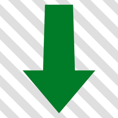 ok aşağı vektör simgesi