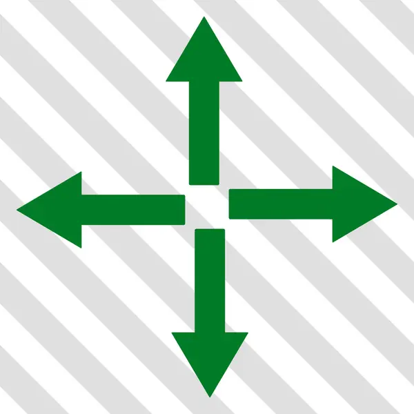 Expandera pilar vektor symbol — Stock vektor