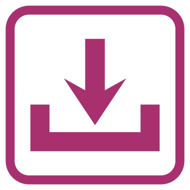 Vektör simgesi bir çerçeve içinde indirme