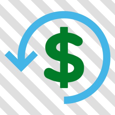 Geri ödeme vektör simgesi