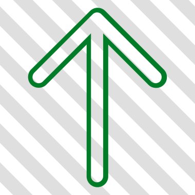 Yukarı Oklu Vektör Simgesi