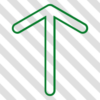 Yukarı Oklu Vektör Simgesi