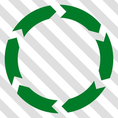 Dolaşım vektör simgesi