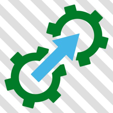 Dişli Tümleştirme vektör simgesi