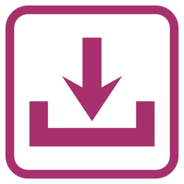 Vektör simgesi bir çerçeve içinde indirme