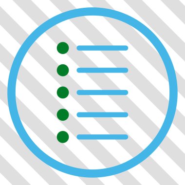 Öğeleri vektör simgesi