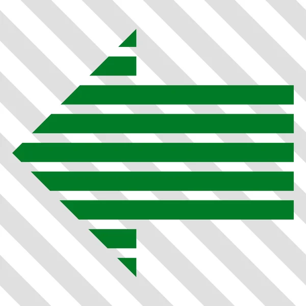 Flecha de la raya izquierda Vector icono — Archivo Imágenes Vectoriales