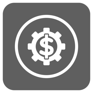 Mali seçenekleri düz kare vektör simgesi