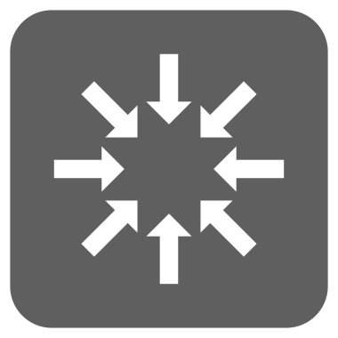 Oklar düz kare vektör simge Daralt