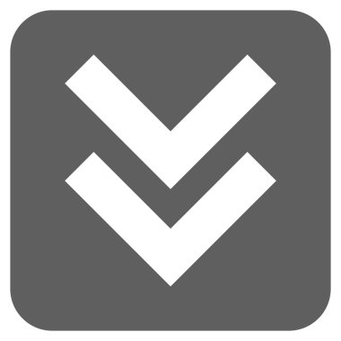 Düz kare vektör simgesi kaydır