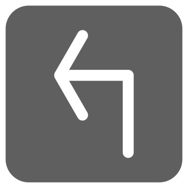 Sol düz kare vektör simge açmak