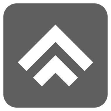 Düz kare vektör simge kayması