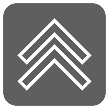 Düz kare vektör simge kayması