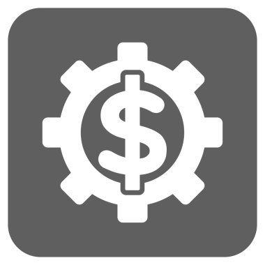 Mali seçenekleri düz kare vektör simgesi