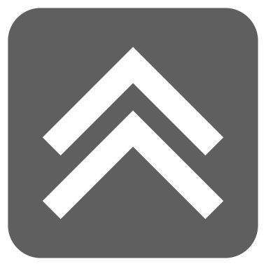 Düz kare vektör simge kayması