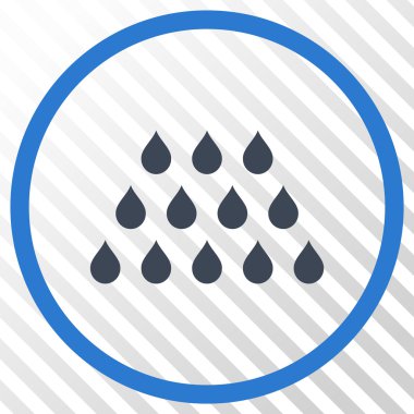 Damla vektör simgesi