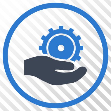 Geliştirme hizmeti vektör simgesi