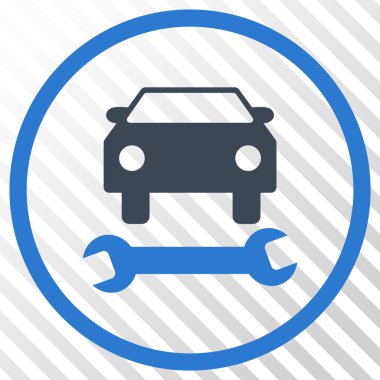 araba tamir vektör simgesi