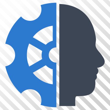 Akıl vektör simgesi