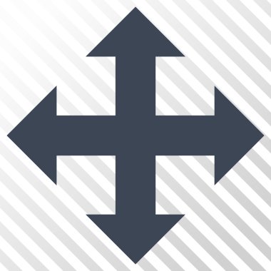 Oklar vektör simgesini genişletin