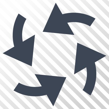 Siklon okları vektör simgesi