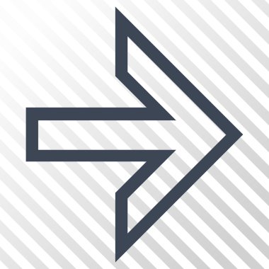 ok sağ vektör simgesi