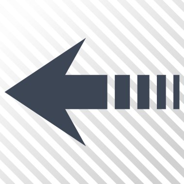 Sol vektör simge göndermek