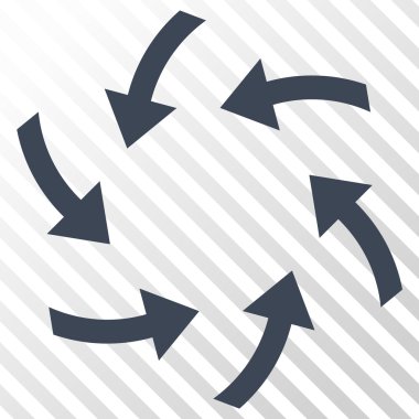 Oklar vektör simge girdap