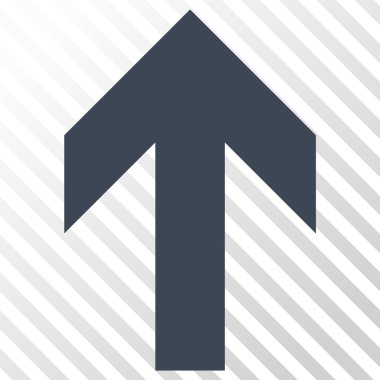 Yukarı Oklu Vektör Simgesi